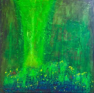 Original Abstract Painting by Ramin Abrahim