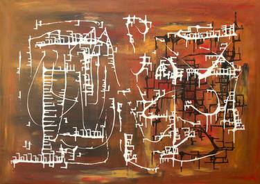 Print of Fine Art Abstract Paintings by David Podlipny