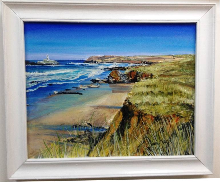 Original Realism Beach Painting by Lindsey Keates