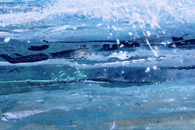 Original Abstract Seascape Painting by Lindsey Keates