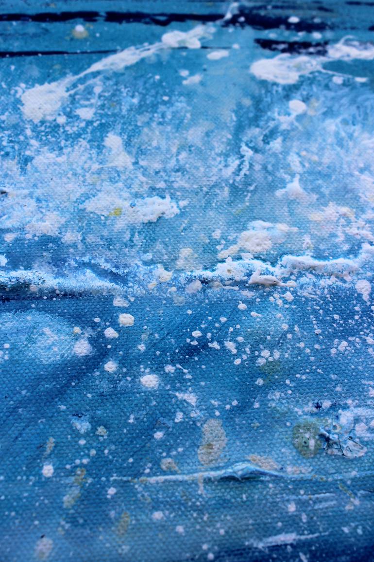 Original Abstract Seascape Painting by Lindsey Keates