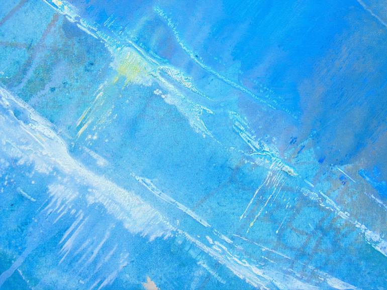 Original Abstract Seascape Painting by Lindsey Keates