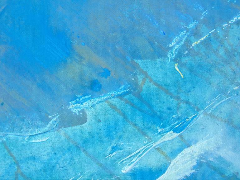 Original Abstract Seascape Painting by Lindsey Keates