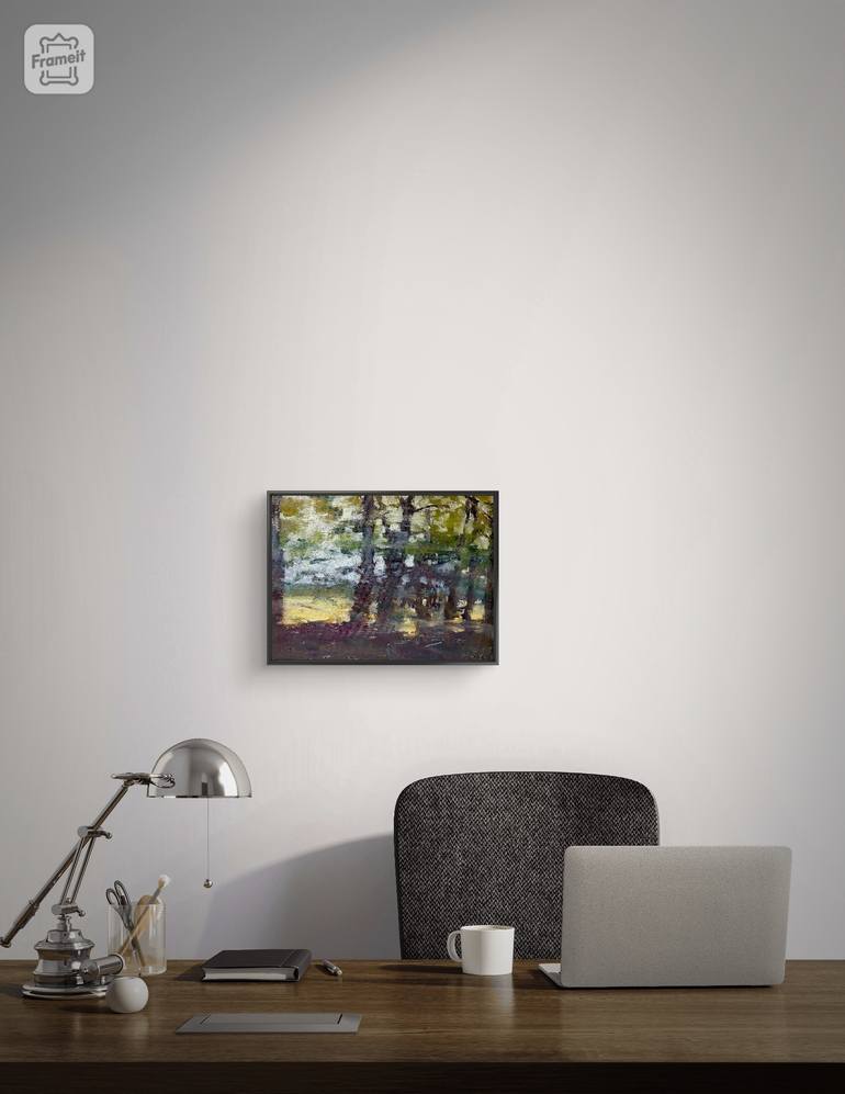 Original Impressionism Landscape Painting by Kristina Sellers