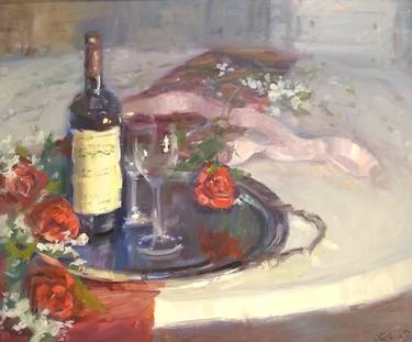 Original Fine Art Food & Drink Paintings by Kristina Sellers