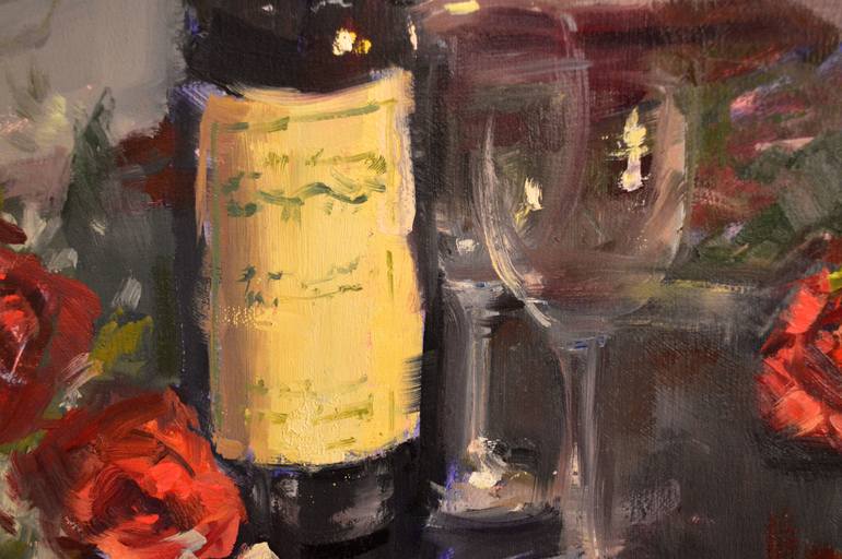 Original Fine Art Food & Drink Painting by Kristina Sellers