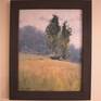 "Misty Crest" framed