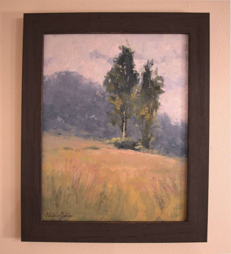 Original Abstract Expressionism Landscape Painting by Kristina Sellers