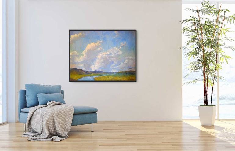 Original Fine Art Landscape Painting by Kristina Sellers