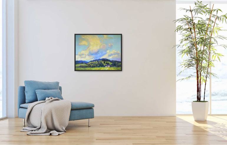 Original Fine Art Landscape Painting by Kristina Sellers