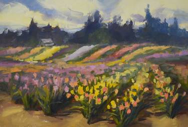 Print of Fine Art Garden Paintings by Kristina Sellers