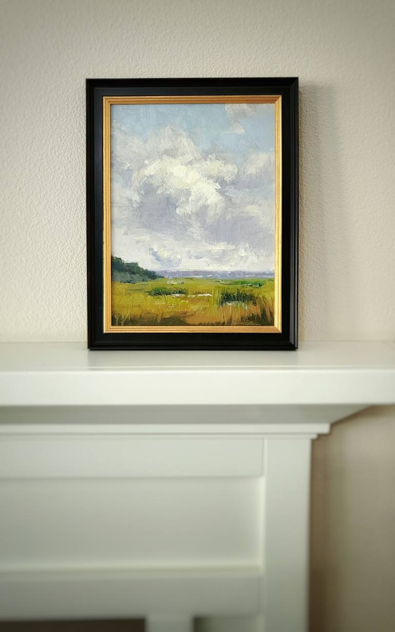Original Impressionism Landscape Painting by Kristina Sellers