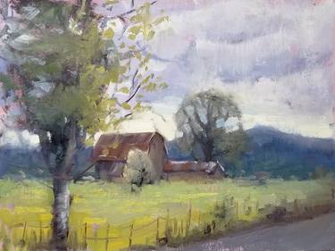 Original Fine Art Rural life Paintings by Kristina Sellers