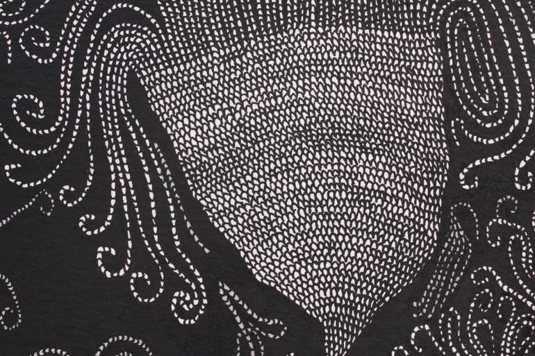 Original Black & White Science/Technology Painting by Anthony Martin