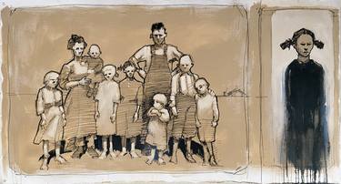 Print of Documentary Family Mixed Media by H James Hoff