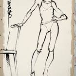 Tired Dancer by H James Hoff