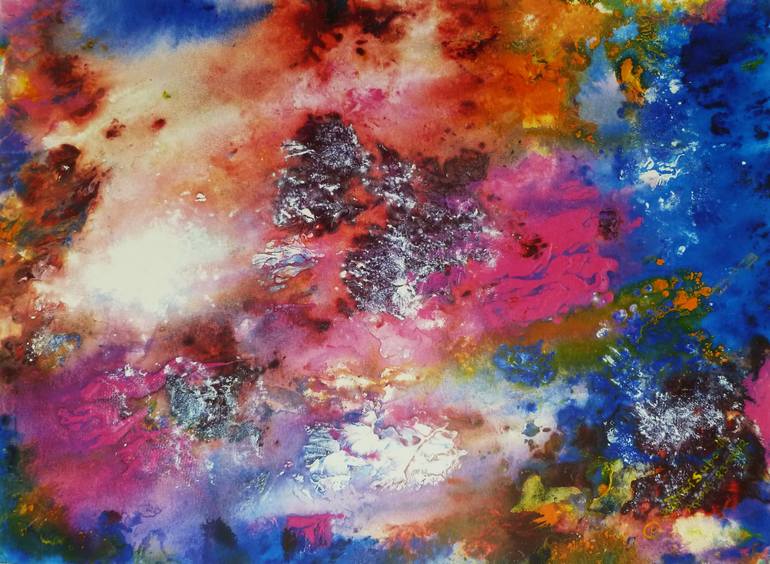 Nebula Painting by Subodh Maheshwari | Saatchi Art