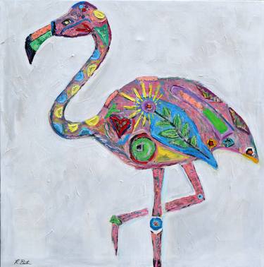 Original Expressionism Animal Paintings by Robbie Buten