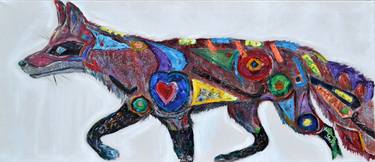 Original Expressionism Animal Paintings by Robbie Buten