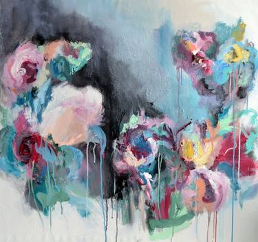 Original Floral Paintings by Robbie Buten