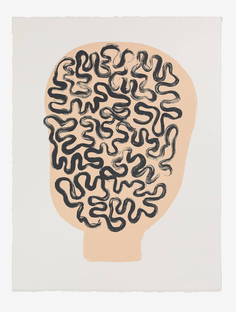 Original Abstract Printmaking by Cecilia Andrews | Abstract Art on Paper | "Liens #8" - Limited Edition of 15