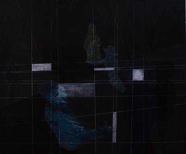 Original Figurative Geometric Painting by Asandei Bogdan