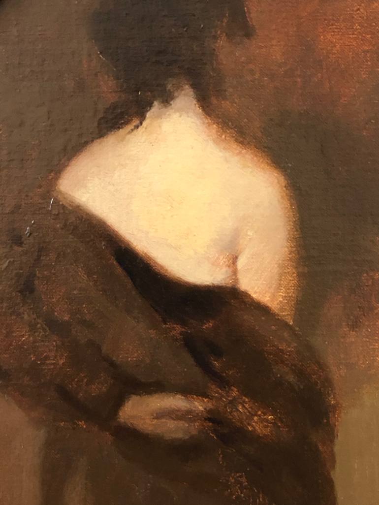 Original Minimalism Nude Painting by Tim Medlen