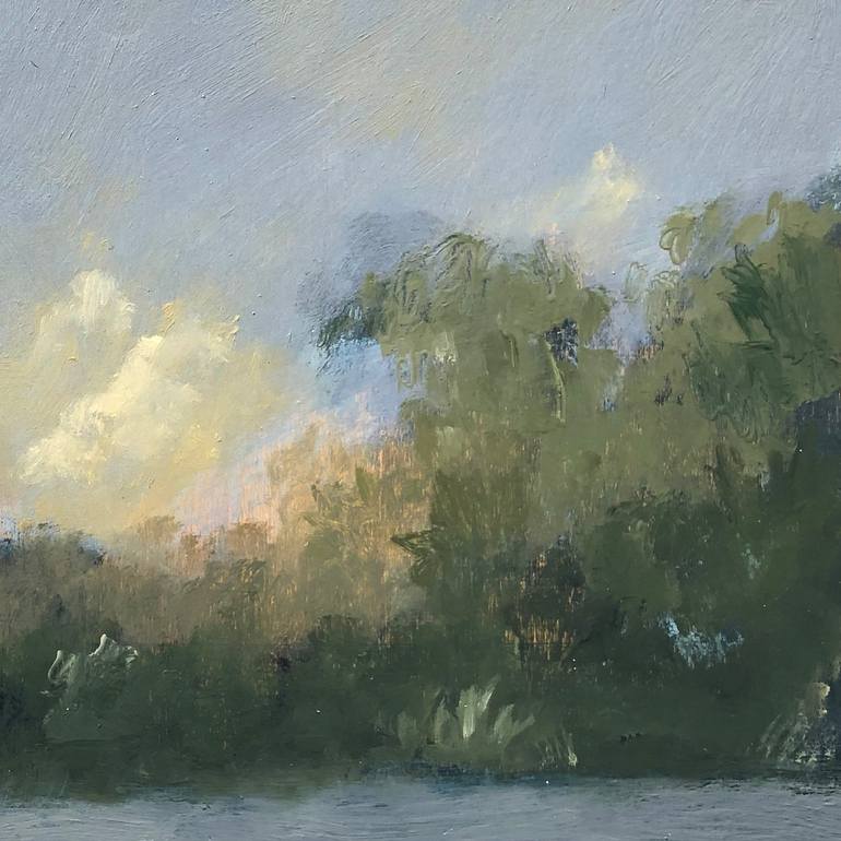 Original Expressionism Landscape Painting by Tim Medlen