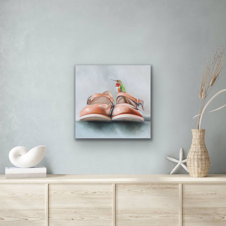 Original Fine Art Children Painting by Diana Benedetti