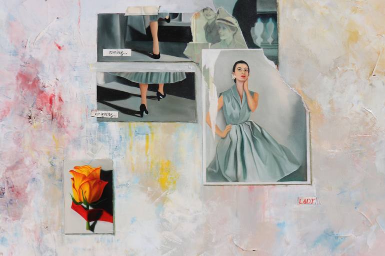 Original Conceptual Women Painting by Diana Benedetti