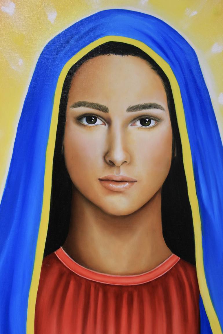 Original Religious Painting by Diana Benedetti