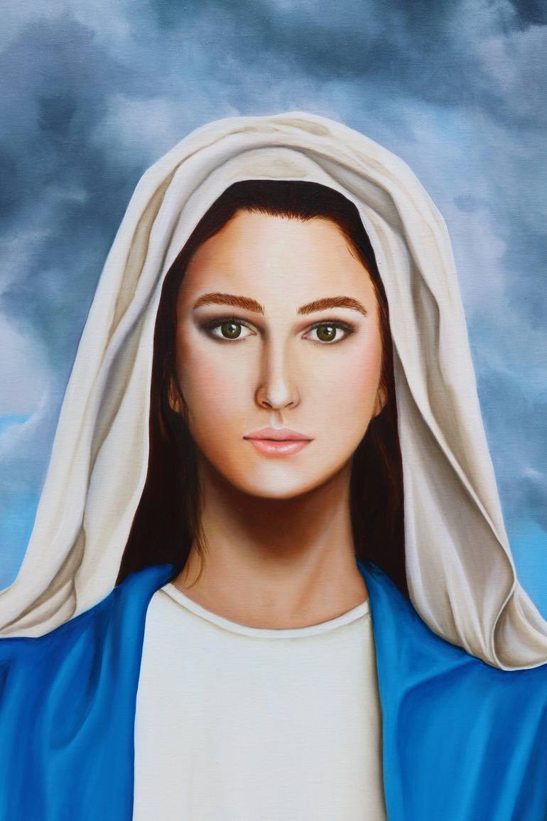 Original Religious Painting by Diana Benedetti