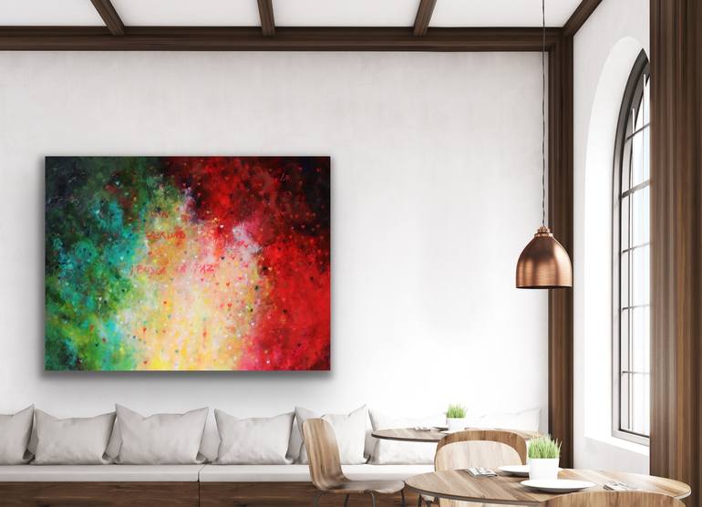 Original Abstract Expressionism Abstract Painting by Diana Benedetti