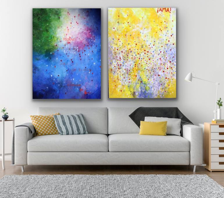 Original Abstract Expressionism Abstract Painting by Diana Benedetti