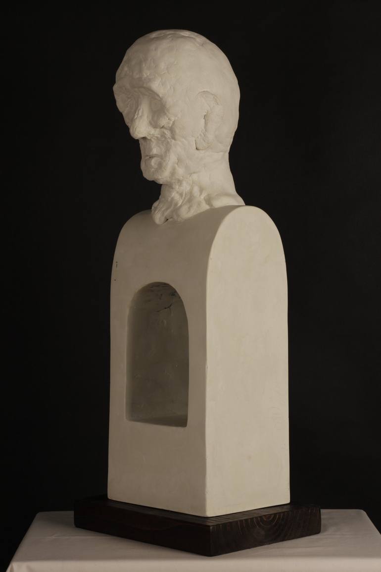 Original Men Sculpture by Valeriu Cazacevschi