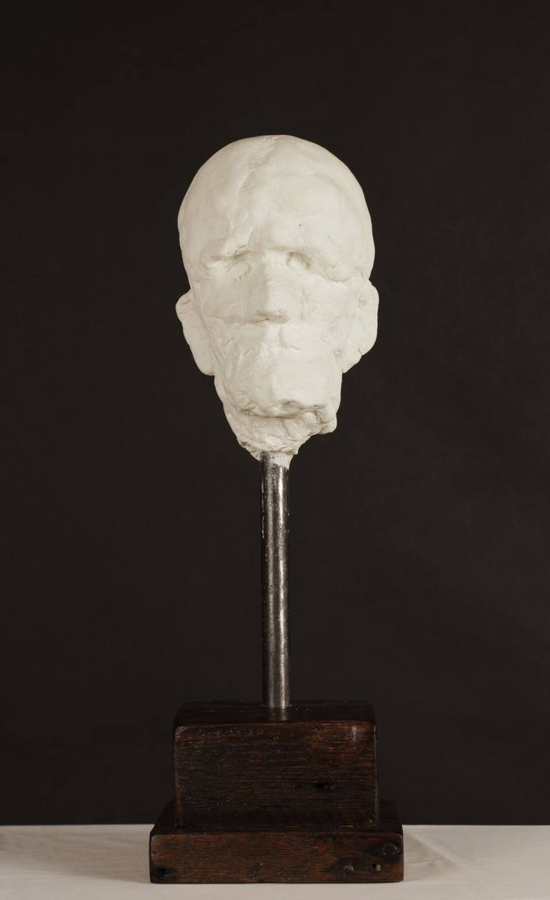 Original Mortality Sculpture by Valeriu Cazacevschi
