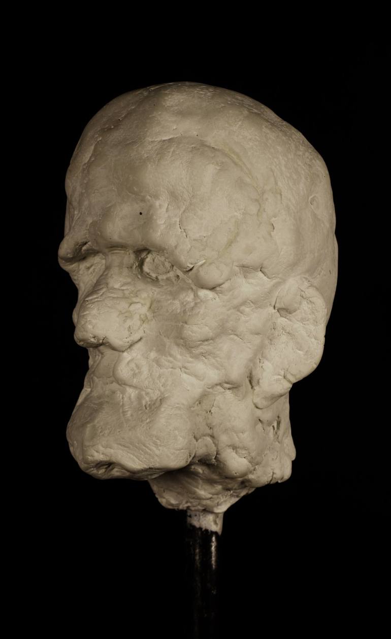 Original Conceptual Mortality Sculpture by Valeriu Cazacevschi