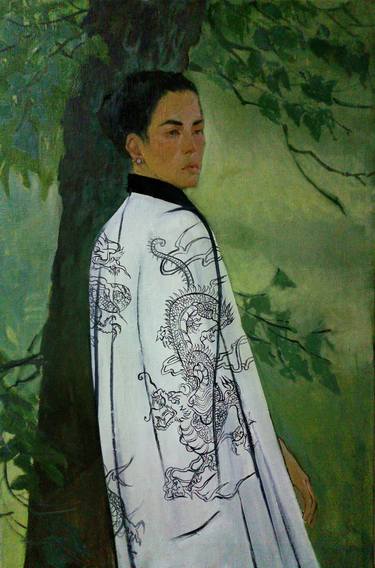 Original Fine Art Portrait Paintings by Karina Hwang