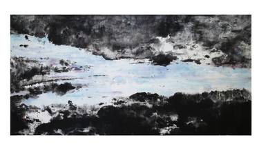 Original Abstract Expressionism Water Paintings by Patricia Roche