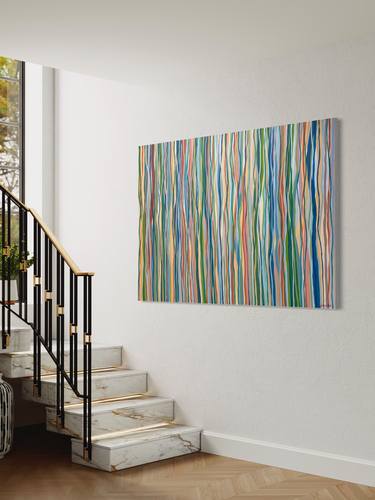 Original Abstract Paintings by George Hall