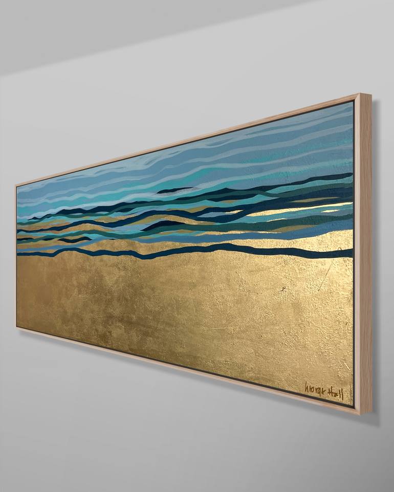 Original Abstract Painting by George Hall