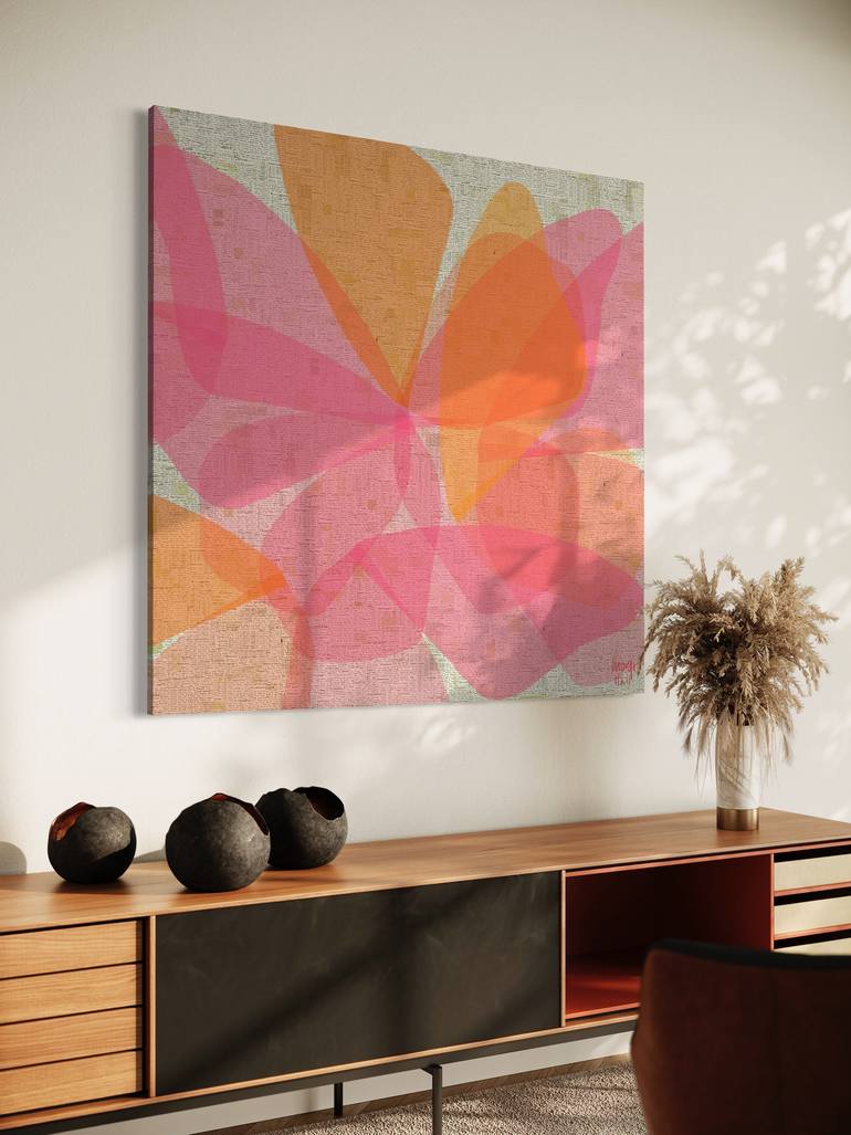 Original Abstract Animal Digital by George Hall