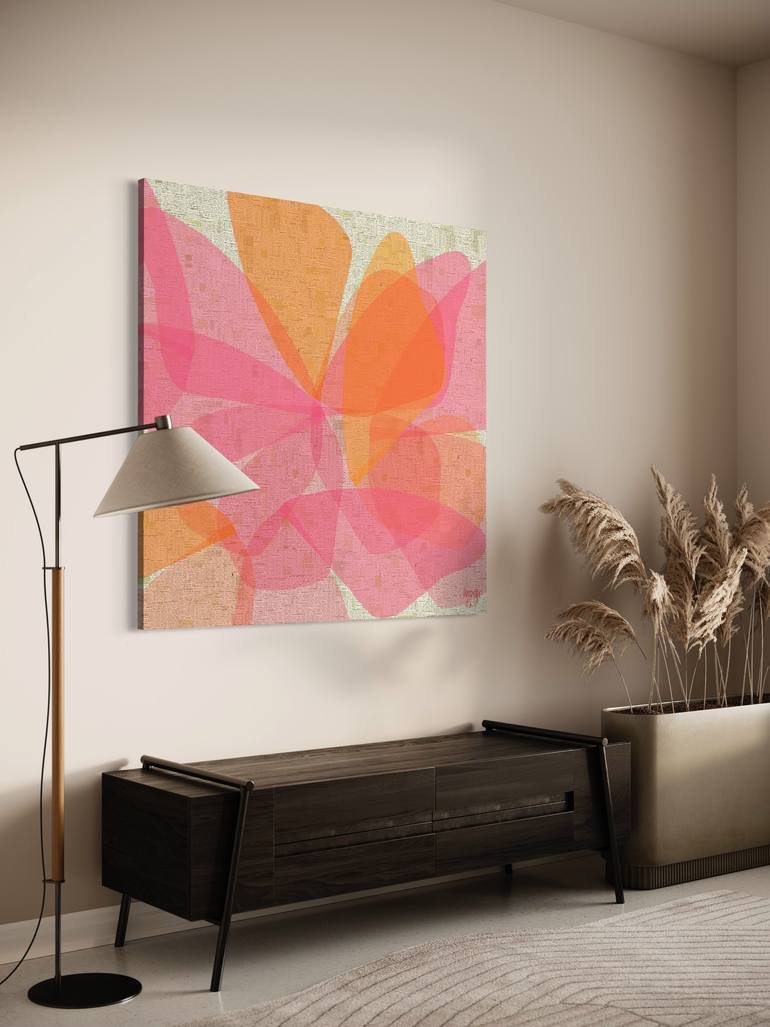 Original Abstract Animal Digital by George Hall