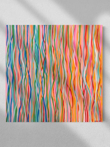 ''Shaking Funk - 40" squ/ 101cm squ - acrylic on canvas thumb