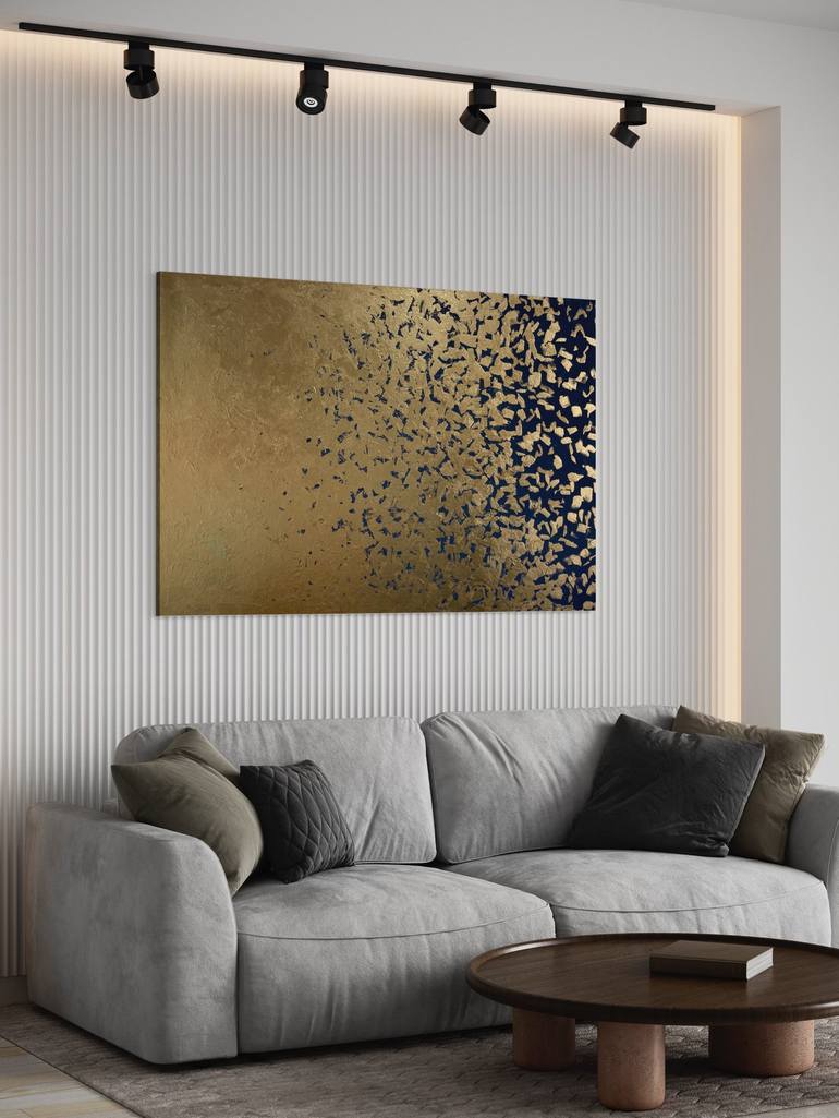 Original Abstract Painting by George Hall