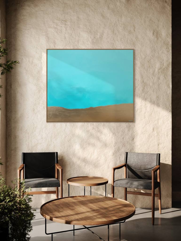 Original Abstract Painting by George Hall