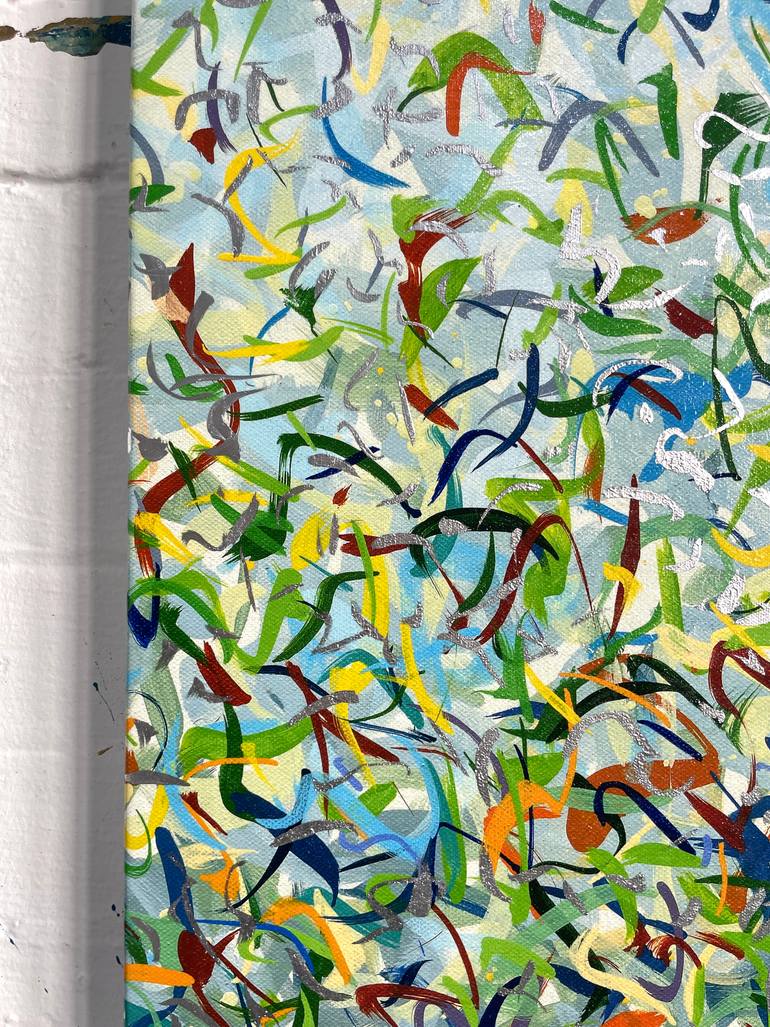 Original Impressionism Abstract Mixed Media by George Hall