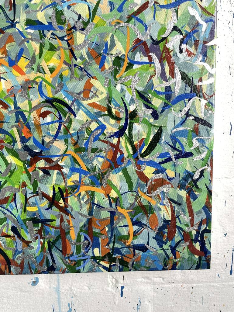 Original Impressionism Abstract Mixed Media by George Hall