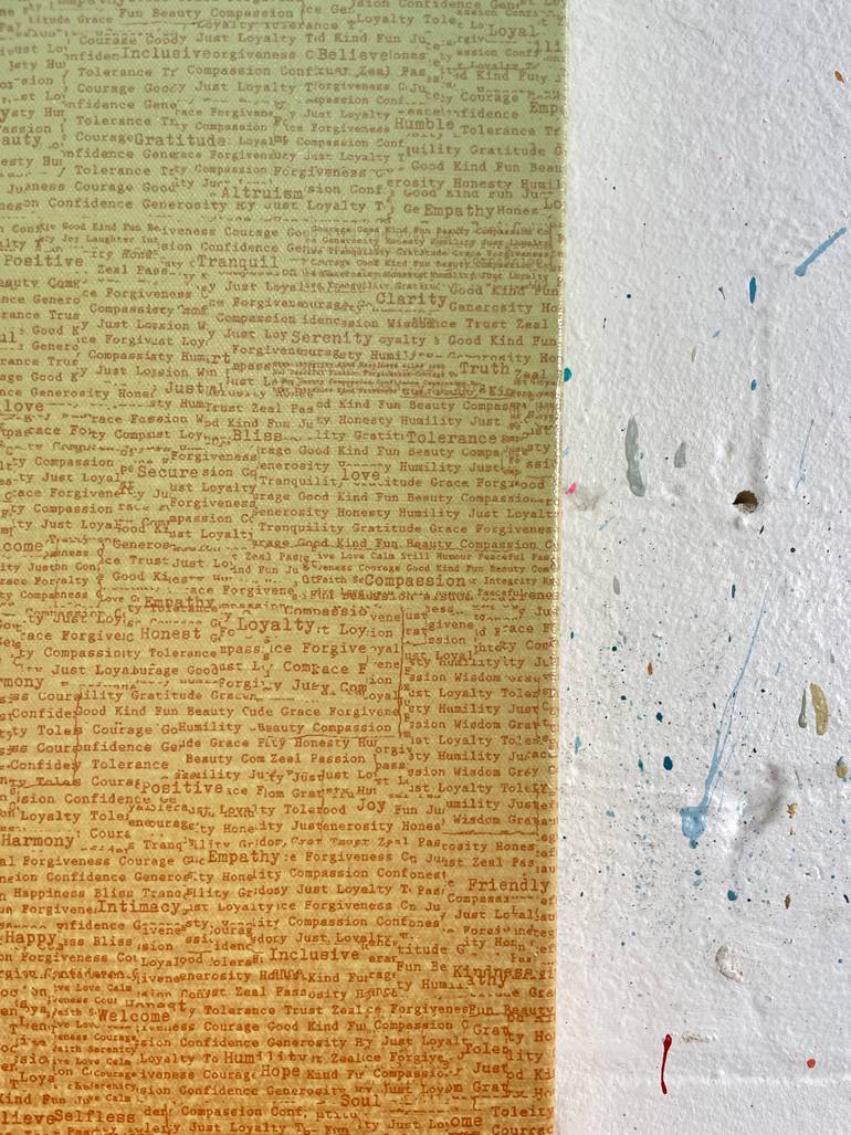 Original Minimalism Abstract Mixed Media by George Hall