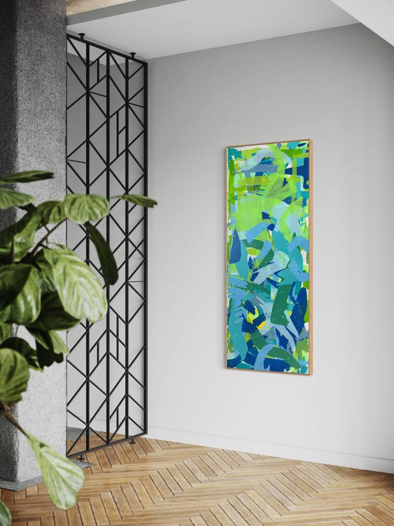 Original Expressionism Abstract Painting by George Hall